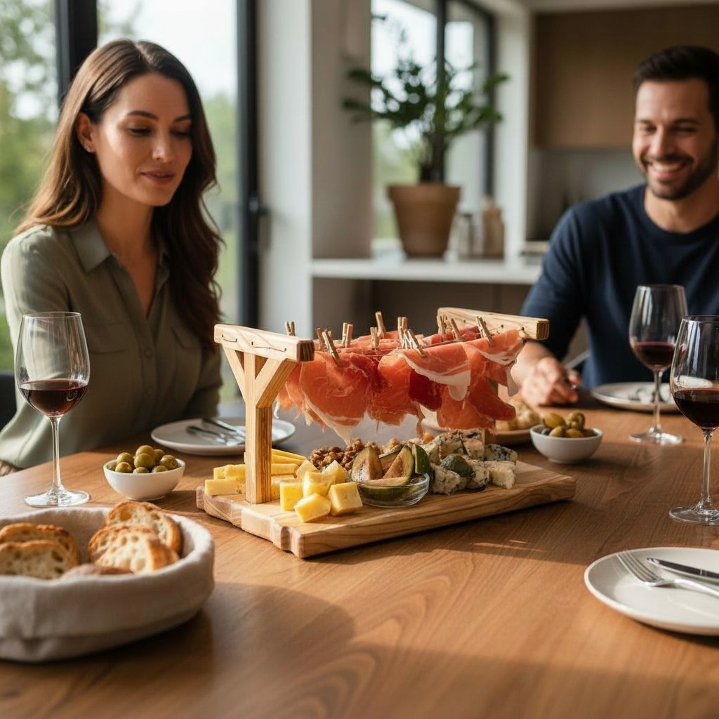 Serving Board “Sushka” for Lard, Jamón & Sliced Foods 27×15 cm