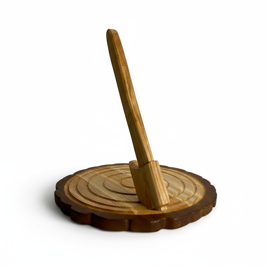 Serving Board “Log with Axe” for Meat Dishes, 30 cm