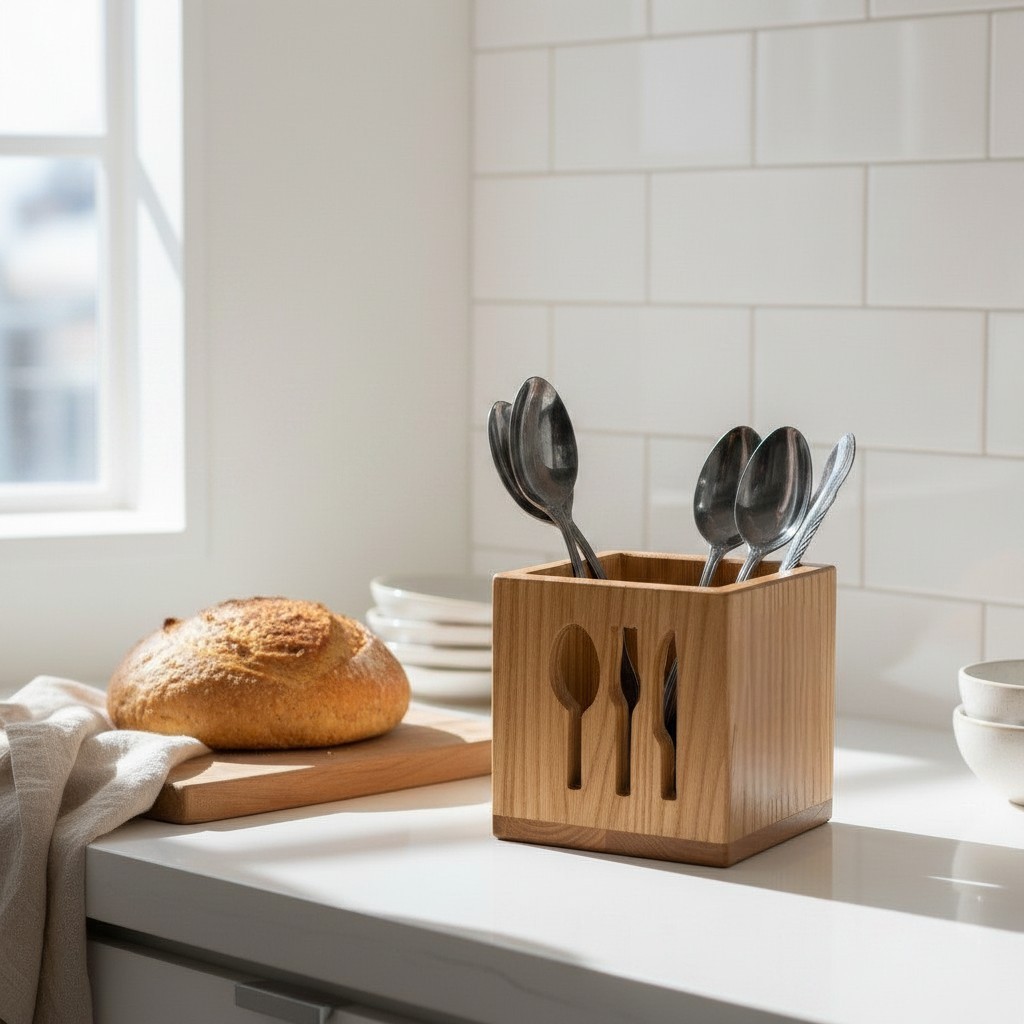 Serving Cutlery Holder “Casual”, 11×11 cm