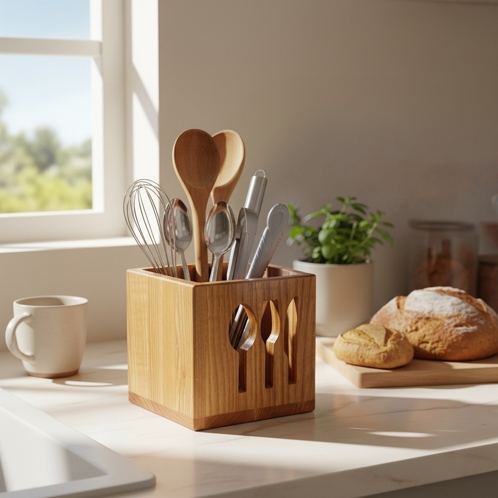 Serving Cutlery Holder “Casual”, 11×11 cm