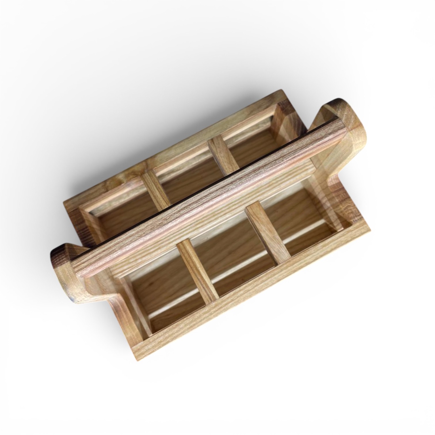Shot Glass Holder for 6 Glasses “Country” 45×45 mm Slots