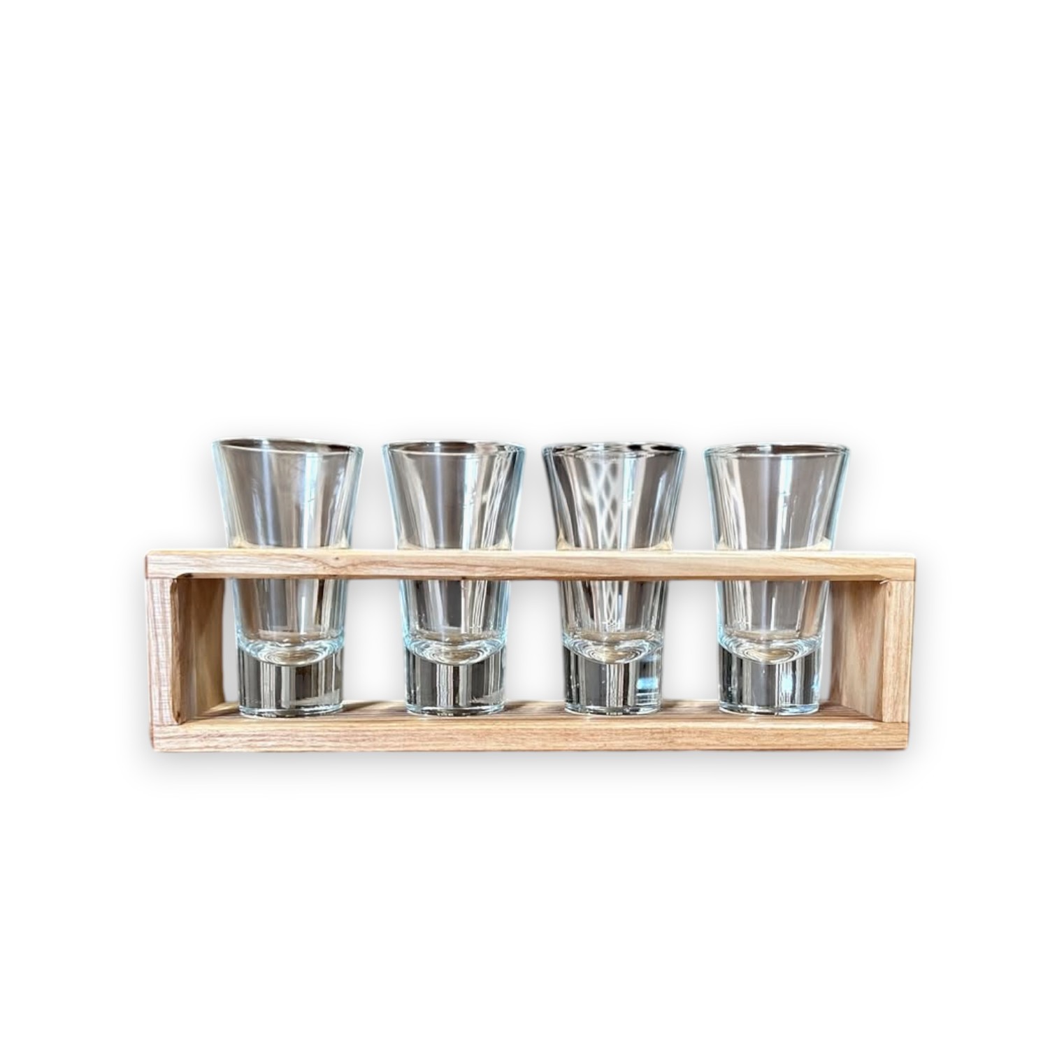 Shot Glass Holder “Tetra”, Ø40 mm Holes, 4 Holes