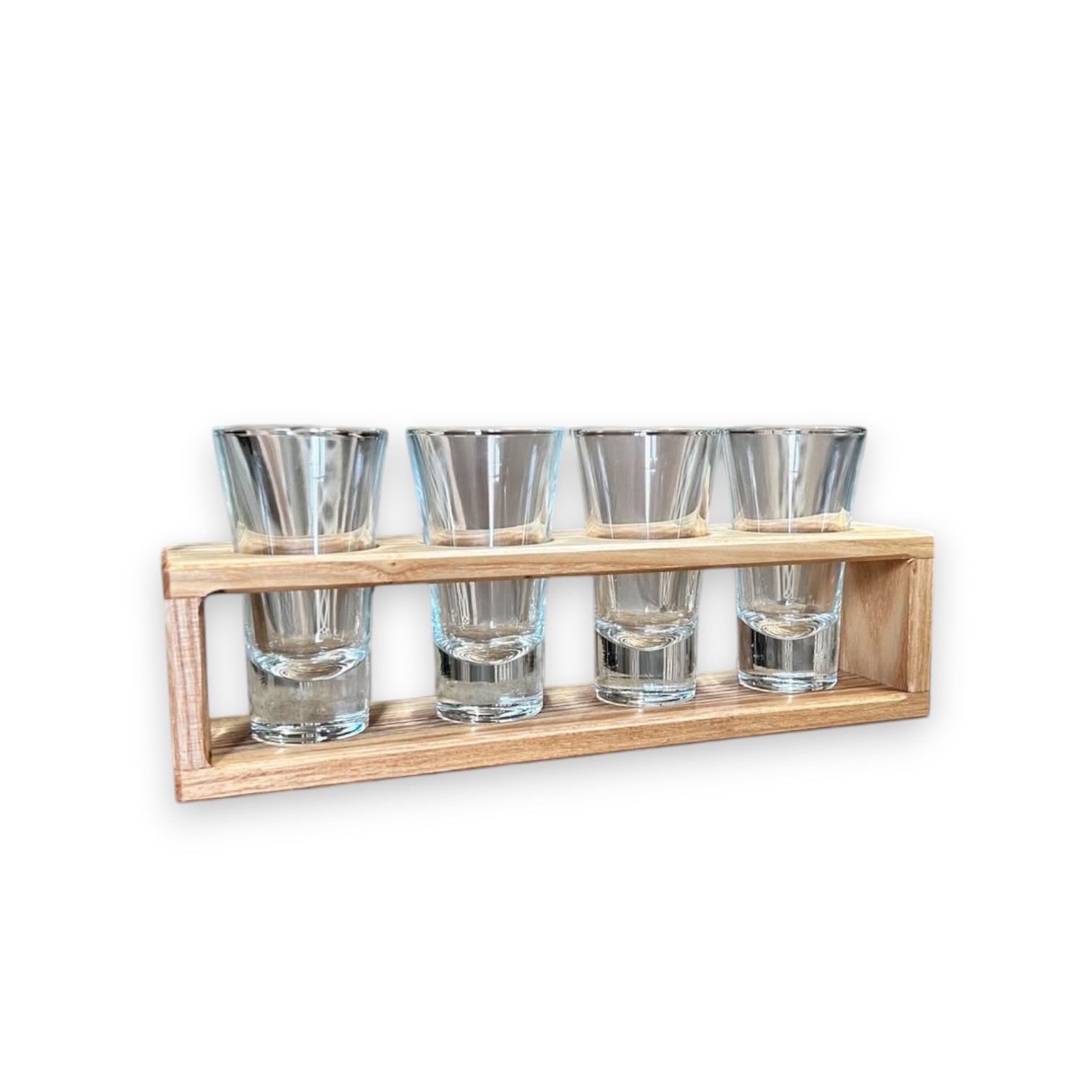 Shot Glass Holder “Tetra”, Ø40 mm Holes, 4 Holes
