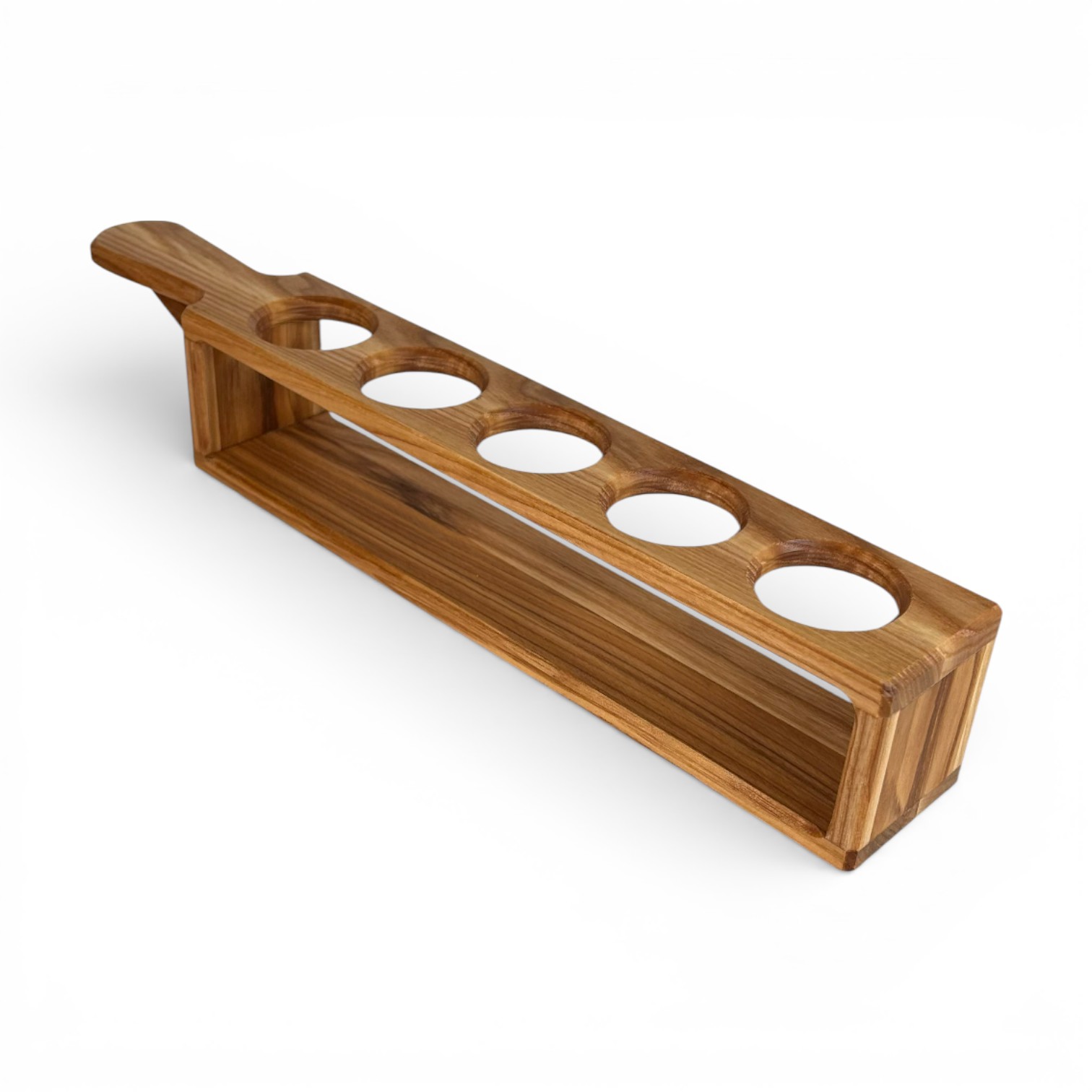 Shot Glass Holder “Baikiv”, Ø40 mm Holes, 5 Holes