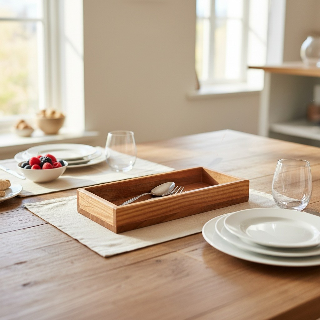 Serving Cutlery Tray “Minimalism+”, 26×12 cm