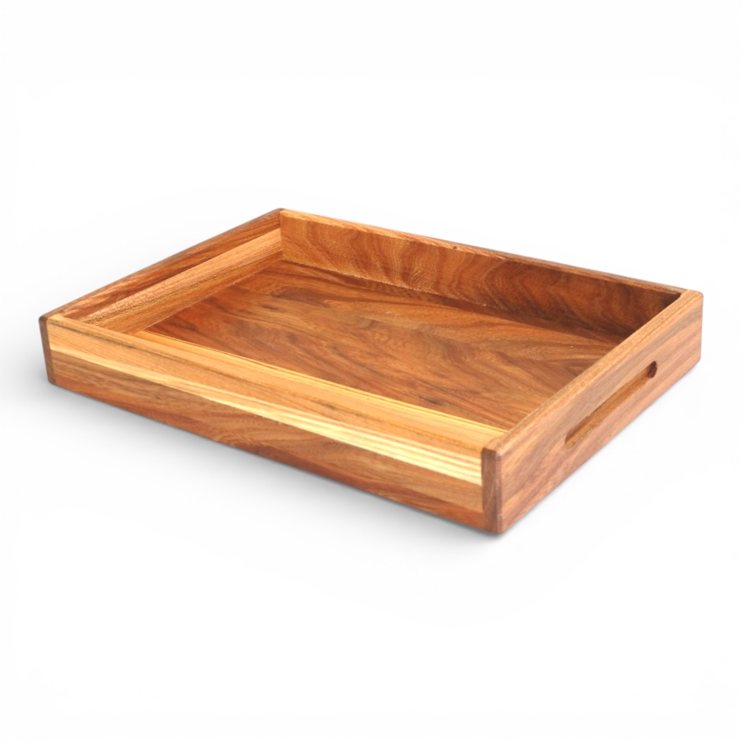 Wooden Serving Tray “Four Raised Edges”, 32×22 cm