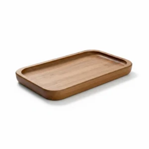 Wooden “Nippon” Serving Board for Hot Drinks and Desserts, Ash, 29×13 cm